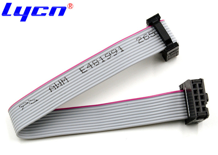 IDC Connector Flat Ribbon Cable Assembly Hook Rectangular 5 - 32 AWG